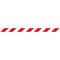 5 Star WallPro 400 Barrier Blk + Red/Wht Belt 4.6m