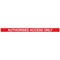 5 Star WallPro 400 Barrier Ylw + Authorised Access Red/Wht 4.6m