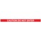 5 Star WallPro 400 Barrier Ylw + Caution Do Not Enter Red/Wht 4.6m
