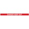 5 Star WallPro 400 Barrier Ylw + Danger Keep Out Red/Wht 4.6m