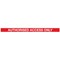 WallPro 450 Barrier Blk Authorised Access Red/White Belt 7.6m