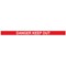 WallPro 450 Barrier Ylw with Danger Keep Out Red/Wht Belt 7.6m
