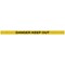 WallPro 450 Barrier Ylw Danger Keep Out Ylw/Blk Belt 9.1m