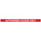 WallMaster 300 Barrier Blk with Auth Access Red/Wht Belt 3m