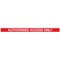 WallMaster 300 Barrier Ylw with Auth Access Red/Wht Belt 3m