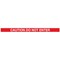 WallMaster 300 Barrier Ylw with Do Not Enter Red/Wht Belt 3m