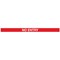 WallMaster 300 Barrier Ylw with No Entry Red/Wht Belt 3m