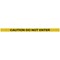 WallMaster 400 Barrier Blk with Do Not Enter Ylw/Blk Belt 4.6m