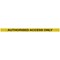 WallMaster 400 Barrier Ylw with Auth Access Ylw/Blk Belt 4.6m