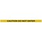 WallMaster 450 Barrier Blk with Caution Ylw/Blk Text Belt 7.6m