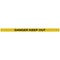 WallMaster 450 Barrier Blk with Danger Ylw/Blk Belt 10.6m