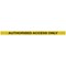 WallMaster 450 Barrier Ylw with Auth Access Ylw/Blk Belt 10.6m