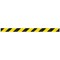 WallPro 300 Magn Back Barrier Blk + Ylw/Blk Belt 3m