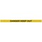 WallPro 300 Magn Barrier Blk Danger Keep Out Ylw/Blk 3m