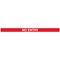 WallPro 300 Magn Barrier Blk No Entry Red/Wht 3m