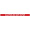 WallPro 400 Magn Back/Belt End Barrier Blk + Caution Red/Wht 4.6m