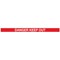 WallPro 400 Magn Back/Belt End Barrier Blk + Danger Red/Wht 4.6m
