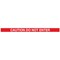 WallPro 400 Magn Back/Belt End Barrier Ylw + Caution Red/Wht 4.6m