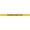 WallPro 400 Magn Back/Belt End Barrier Ylw + Danger Ylw/Blk 4.6m