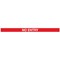 WallPro 400 Magn Back/Belt End Barrier Ylw + No Entry Red/Wht 4.6m