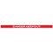 WallPro 450 Magn Back/Belt End Barrier Ylw + Danger Red/Wht 7.6m