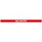 WallPro 450 Magn Back/Belt End Barrier Ylw + No Entry Red/Wht 7.6m