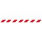 WallPro 450 Magn Back/Belt End Barrier Blk + Red/Wht Belt 9.1m