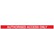 WallPro 450 Magn Back/Belt End Barrier Blk + A/Access Red/Wht 9.1m