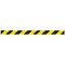 WallPro 750 Magn Back Barrier Blk with Ylw/Blk Belt 23m