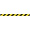 WallMaster 300 Magn Back Barrier Blk with Ylw/Blk Belt 3m