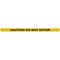 WallMaster 300 Magn Back Barrier Blk with Do Not Enter Ylw/Blk 3m
