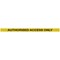 WallMaster300 Magn Back Barrier P/Chrome with A/Acess Ylw/Blk 3m