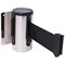 WallMaster300 Magn Back Barrier P/Chrome with Caution Red/Wht 3m