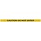 WallMaster300 Magn Back Barrier P/Chrome with Caution Ylw/Blk 3m