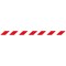 WallMaster 300 Magn Back Barrier Ylw with Red/Wht Belt 3m