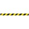 WallMaster 400 Magn Back Barrier Blk with Ylw/Blk Belt 4.6m