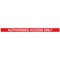 WallMaster 400 Magn Back Barrier Blk with A/Access Red/Wht 4.6m
