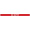 WallMaster 400 Magn Back Barrier Ylw with No Entry Red/Wht 4.6m