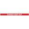 WallMaster 450 Magn Back/Belt End Barrier Blk + Danger Red/Wht 7.6m