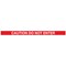 WallMaster 450 Magn Back/Belt End Barrier Ylw + Caution Red/Wht 7.6m