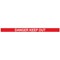 WallMaster 450 Magn Back/Belt End Barrier Ylw + Danger Red/Wht 7.6m