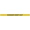 WallMaster 450 Magn Back/Belt End Barrier Ylw + Danger Ylw/Blk 7.6m