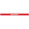 WallMaster 450 Magn Back/Belt End Barrier Ylw + No Entry Red/Wht 7.6m