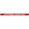 WallMaster 450 Magn Back/Belt End Barrier Blk + A/Access Red/Wht 10.6m