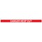WallMaster 450 Magn Back/Belt End Barrier Blk + Danger Red/Wht 10.6m