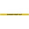 WallMaster 450 Magn Back/Belt End Barrier Blk + Danger Ylw/Blk 10.6m