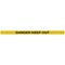 WallMaster 450 Magn Back/Belt End Barrier Ylw + Danger Ylw/Blk 10.6m