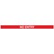 WallMaster 450 Magn Back/Belt End Barrier Ylw + No Entry Red/Wht 10.6m