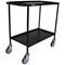 5 Star Mobile Shelf Trolley with Steel Shelves 950x450x900mm FS644190