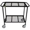 5 Star Mobile Shelf Trolley with Mesh Shelves 950x450x900mm FS644237
